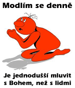 Modlení za holku