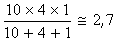 10×4×1 lomeno 10+4+1